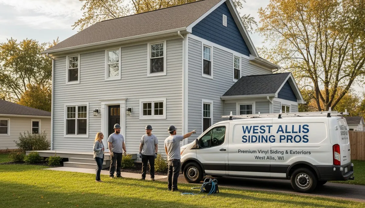 Vinyl siding contractors improving home exteriors in Milwaukee WI